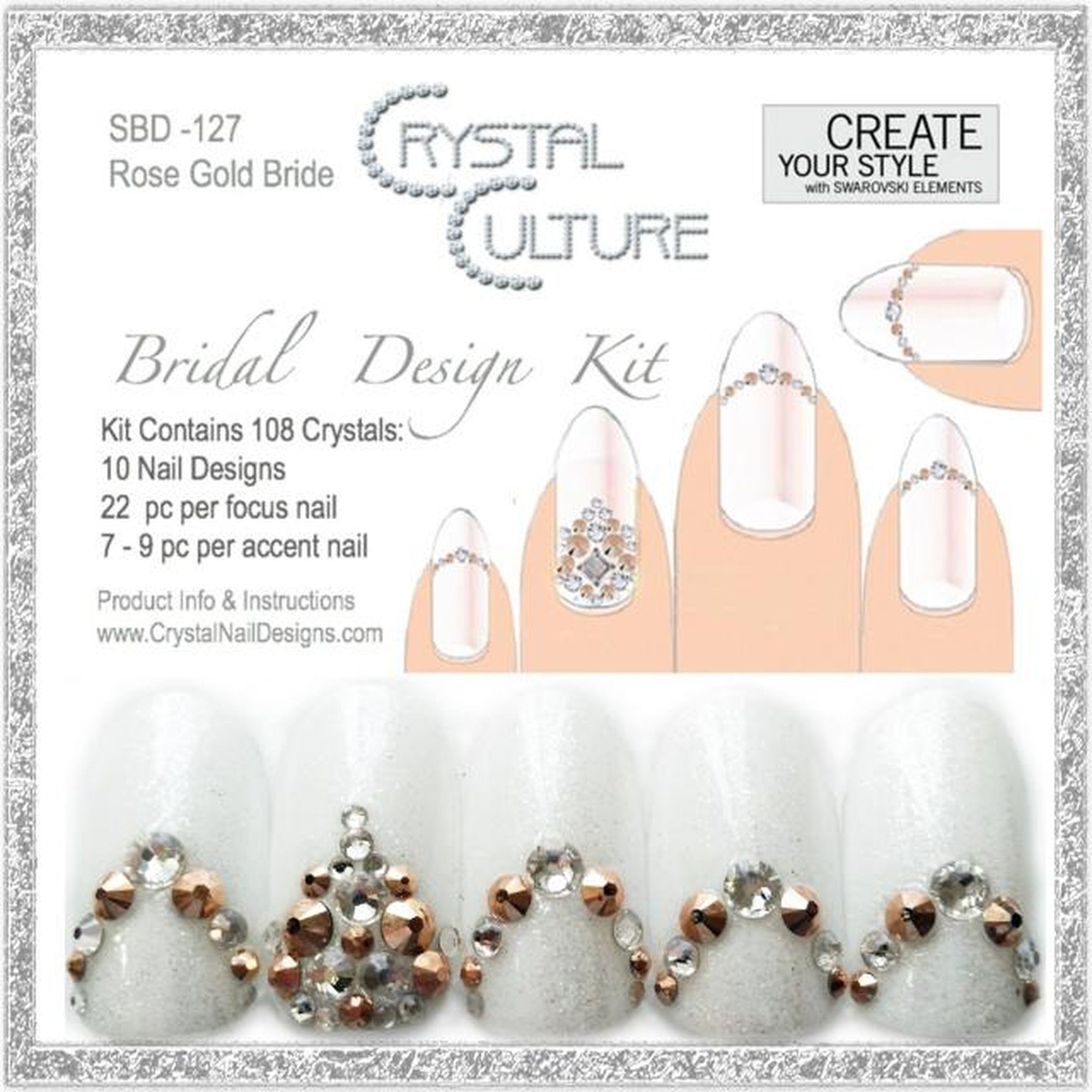 Bridal nail art designs that are perfect for D-day