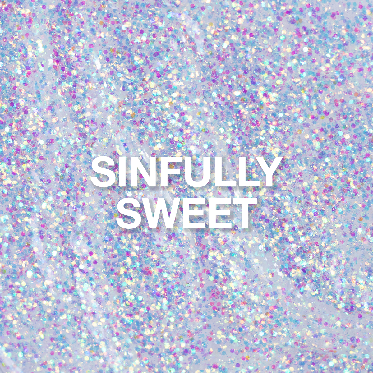P+ Sinfully Sweet, Glitter Gel Polish, 15 ml
