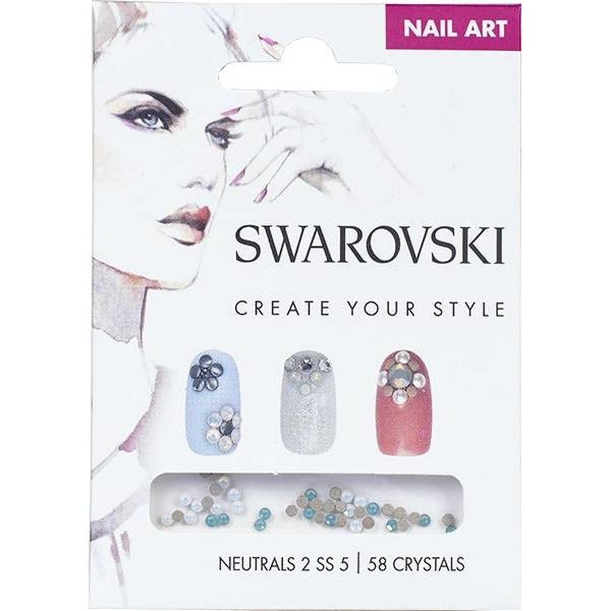 Behind the Nail Pros: Swarovski Crystal Nails 