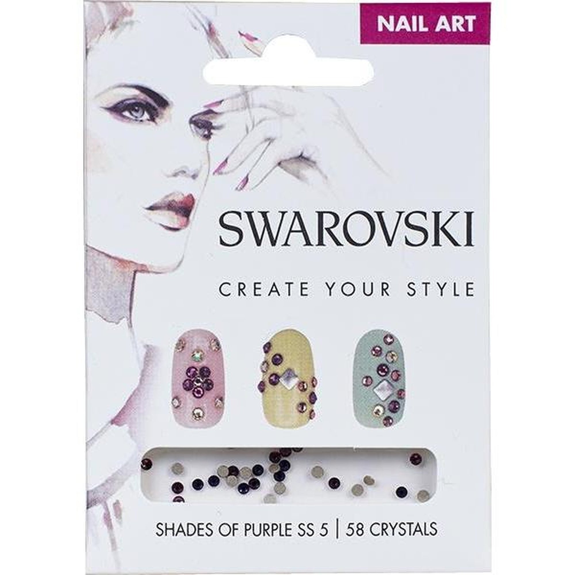We All Heart Nail Art! Tips For Accessorizing Nails with Swarovski Crystals  - Rainbows of Light.com, Inc.