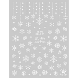 Pasties White  Snowflakes - Gel Essentialz